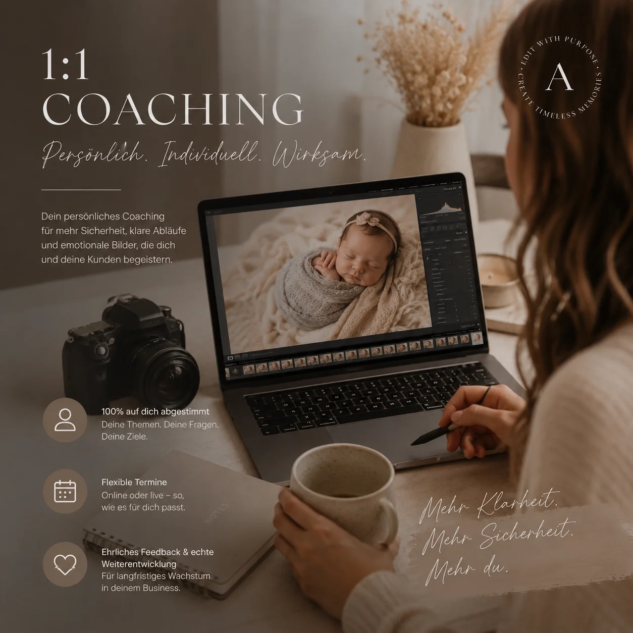 1:1 Live-Coaching mit Alena & Daniel